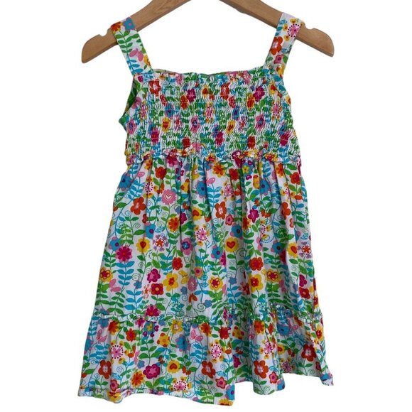 Vintage Other - Youngland Floral Sundress - Size 3T - Shirred Bodice